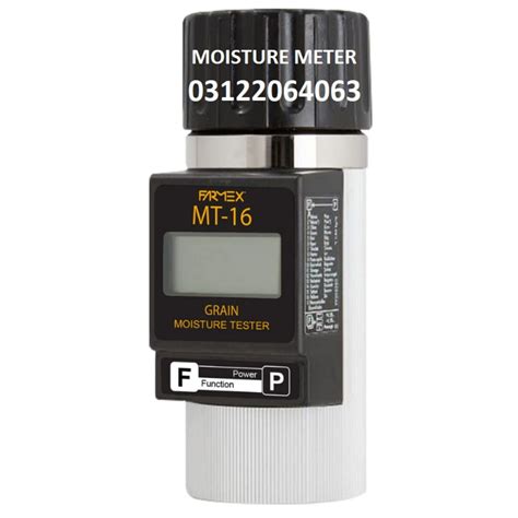 how does electronic moisture meter measure content of grain|mt 16 grain moisture tester.